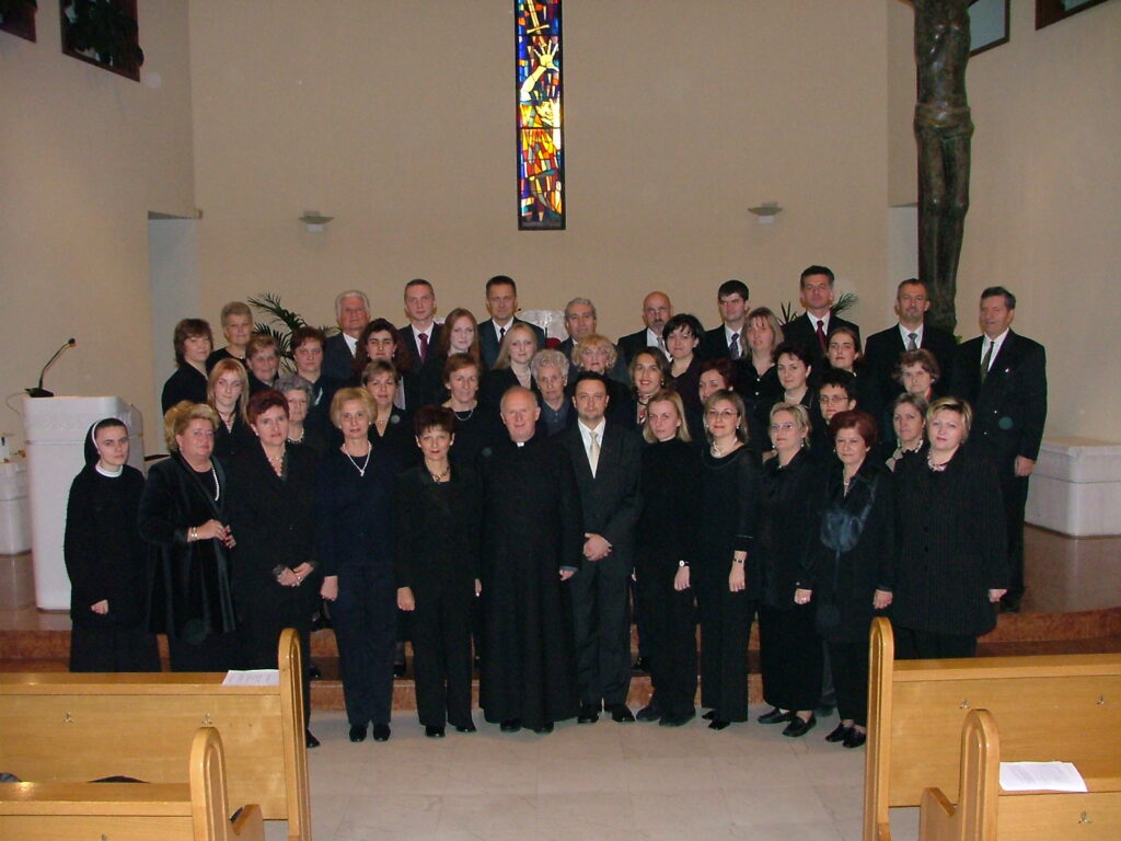 2003 prvi koncert u župnnoj crkvi za sv Ceciliju